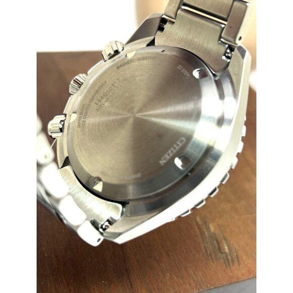 Citizen Men's Watch CA0820-50X Promaster Eco-Drive Green Dial Chronograph 44mm - Picture 7 of 15